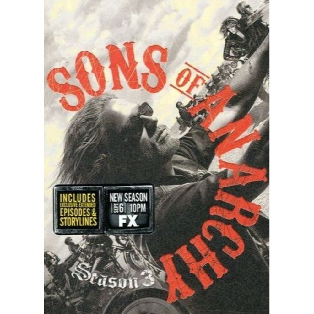 Sons of Anarchy: Season 3 (DVD, 2010)